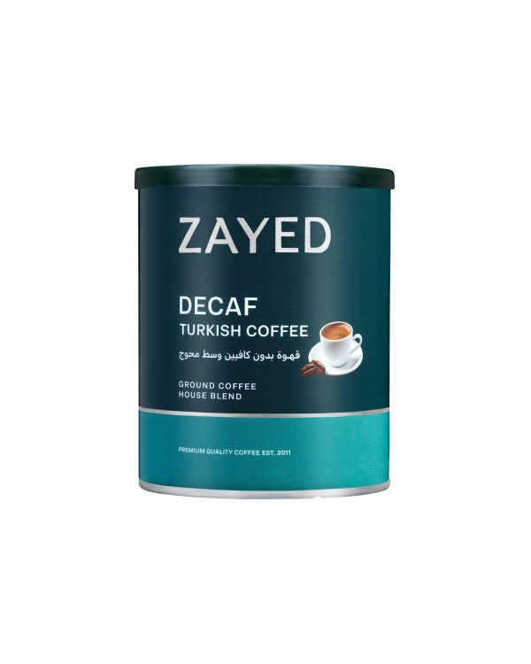 Decaf Turkish Coffee Medium Roast With Cardamom